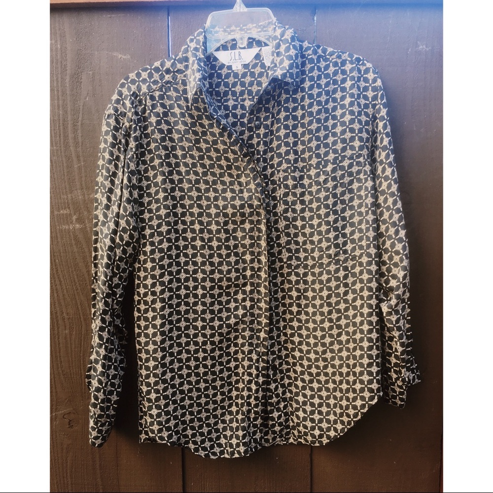 Vintage Sunny Leigh silk shirt